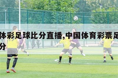 中国体彩足球比分直播,中国体育彩票足球即时比分